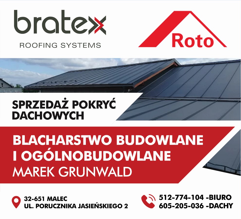 malowanie dachów KĘTY 